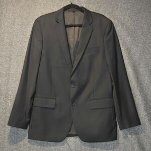 NWT J.Crew Thompson Blazer 2 Button Jacket Black Sz 40R Wool $398